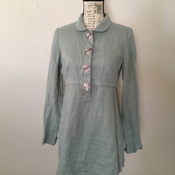 Linen tunic, Boden USA. Perfect for EASTER - Picture 2 of 7